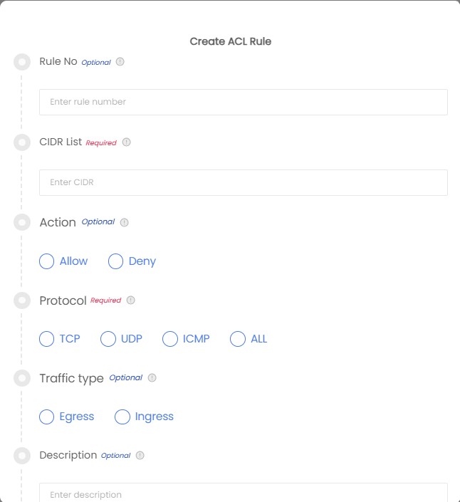 Network ACL Details | AGBC CLOUD Documentation