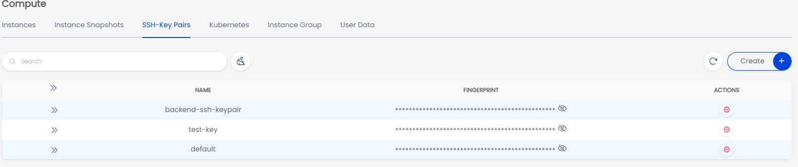 SSH Key Pair | AGBC CLOUD Documentation
