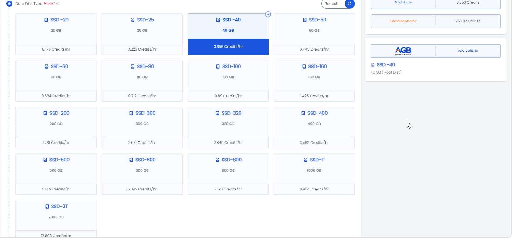 Volume | AGBC CLOUD Documentation