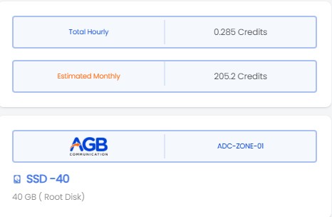 Volume | AGBC CLOUD Documentation