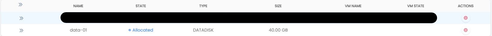 Volume | AGBC CLOUD Documentation